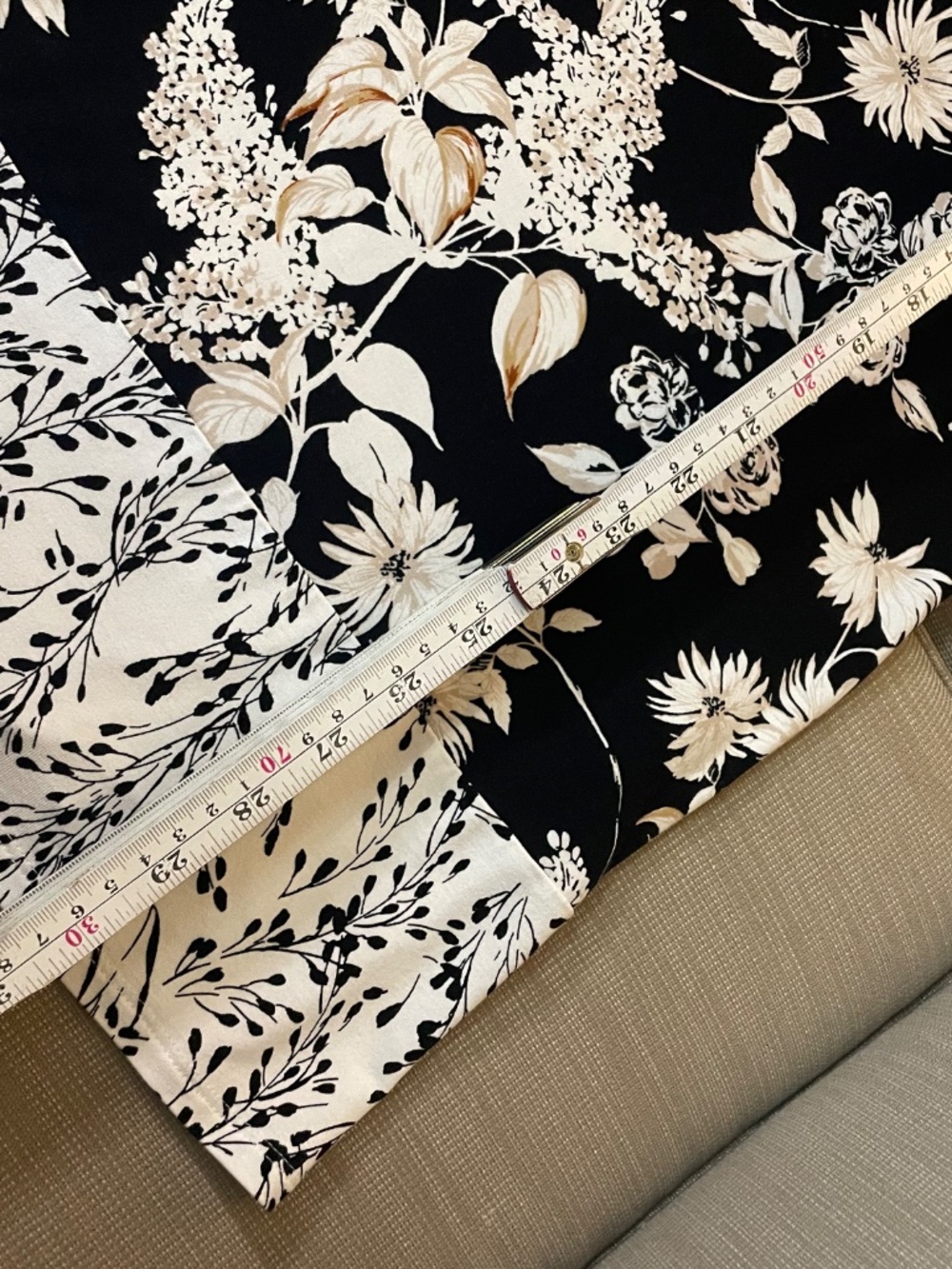J. Jill Wearever Size XL Black & White Boat Neck Super Soft Stretch Tunic Top - Picture 6 of 8